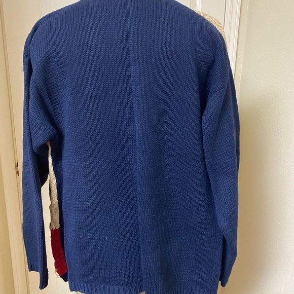 Hand-knit Robin Sinkler Texas cardigan - Picture 2 of 5